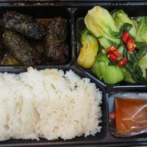Cơm chả lá lốt